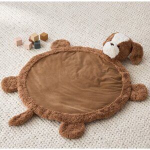 Pottery BarnFaux Fur Plush Play Mat Spaniel